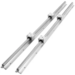 VEVOR Linear Guide Rail Set, SBR20 1000mm, 2 PCS 39.4 In/1000 Mm SBR20 Guide Rails And 4 PCS SBR20UU Slide Blocks, Linear Rails And Bearings Kit -Vevor GUEST e4ead7ba da1d 4e03 b071 c0e174a520b2 2