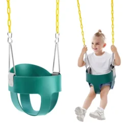 VEVOR Toddler Swing Seat, High Back Full Bucket Baby Swing Seat With Coated Chains And Carabiners, Support 150 Lbs Baby Outdoor Swing 15 VEVOR Toddler Swing Seat, High Back Full Bucket Baby Swing Seat With Coated Chains And Carabiners, Support 150 Lbs Baby Outdoor Swing -Vevor GUEST e58116ff d663 44b9 a677 14c26eac32b4