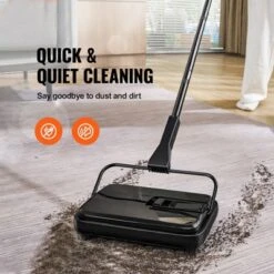 VEVOR Carpet Sweeper, 7.87 In Sweeping Paths, Floor Sweeper Manual Non Electric, 300 Ml Dustbin Capacity With Comb For Home Office Rugs -Vevor GUEST e59f5862 5611 4b9e bb69 7f3c9a7cef57