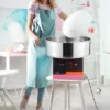 VEVOR Electric Cotton Candy Machine, 1000W Candy Floss Maker, Commercial Cotton Candy Machine With Stainless Steel Bowl, And Sugar Scoop