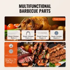 VEVOR Shawarma Grill Machine, Chicken Shawarma Cooker Machine Countertop, Electric Stainless Steel Broiler Gyro Rotisserie Oven Doner Kebab Machine -Vevor GUEST e63a5487 5aa1 447a 9b1f e99e8af7d39e