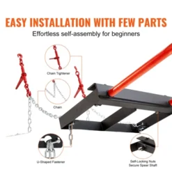 VEVOR 49" Hay Spear, 3000lbs Loading Capacity, Skid Steer Loader Tractor Bucket Attachment With 2pcs 17.5" Stabilizer Spears And 60" Chain, Black 9 VEVOR 49" Hay Spear, 3000lbs Loading Capacity, Skid Steer Loader Tractor Bucket Attachment With 2pcs 17.5" Stabilizer Spears And 60" Chain, Black -Vevor GUEST e7d3dd49 f56d 4944 9622 83a057a15fe0