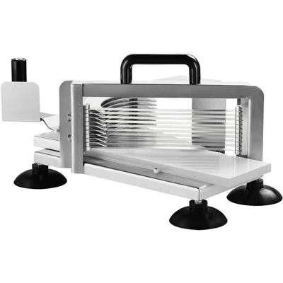 VEVOR Commercial Tomato Slicer, 1/4 Inch Tomato Cutter Slicer, Stainless Steel Heavy Duty Tomato Slicer Machine, Manual Tomato Slicer 8 VEVOR Commercial Tomato Slicer, 1/4 Inch Tomato Cutter Slicer, Stainless Steel Heavy Duty Tomato Slicer Machine, Manual Tomato Slicer - Image 8