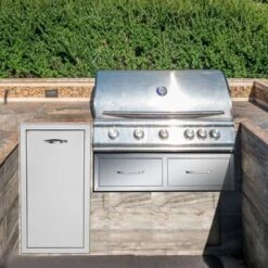 VEVOR Outdoor Kitchen Drawers 30" W X 10" H X 20" D, Horizontal Double BBQ Access Drawers Stainless Steel With Handle, BBQ Island Drawers, Silver -Vevor GUEST e98c9dd2 0762 4ee2 96fb b8c4d696a277