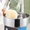VEVOR Electric Cotton Candy Machine, 1000W Candy Floss Maker, Commercial Cotton Candy Machine With Stainless Steel Bowl, Sugar Scoop, Drawer, Blue