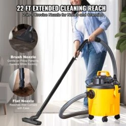 VEVOR Shop Vacuum Wet And Dry, 5 Gallon 6 Peak HP Wet/Dry Vac, Powerful Suction With Blower Function,Small Shop Vac Perfect 11 VEVOR Shop Vacuum Wet And Dry, 5 Gallon 6 Peak HP Wet/Dry Vac, Powerful Suction With Blower Function,Small Shop Vac Perfect -Vevor GUEST eda0cfe0 52d3 4138 8424 642e7a0ebd7f