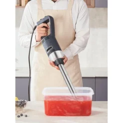 Vevor 35 VEVOR Commercial Immersion Blender, 500W Heavy Duty Hand Mixer, 16 Inch Stepless Variable Speed Mixer With Stainless Steel Blade, Black