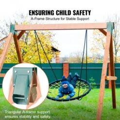 VEVOR A-Frame Middle Swing Set Brackets, Heavy Duty Carbon Steel Swing Set Hardware With Mounting Hardware, Green -Vevor GUEST ee7b11ee f922 46a4 91c7 9283e9ec4de2