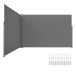 VEVOR Retractable Side Awning, 79''x 236'' Outdoor Privacy Screen,180g Polyester Water-proof Retractable Patio Screen 15 VEVOR Retractable Side Awning, 79''x 236'' Outdoor Privacy Screen,180g Polyester Water-proof Retractable Patio Screen -Vevor GUEST ef8920d9 c485 474e a624 40022520efc6
