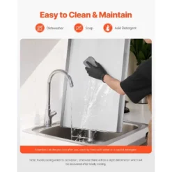 VEVOR Stainless Steel Griddle, 32x16 Inch Universal Flat Top Rectangular Plate, Gas Grill Griddle For BBQ Grill, Teppanyaki, Silver -Vevor GUEST f13fa168 49d0 4cbf ab9d 2afa5e45e41b