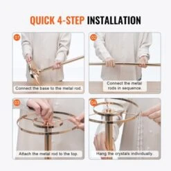 VEVOR 10PCS 35.43inchTall Crystal Wedding Flowers Stand,Luxurious Centerpieces Flower Vases Crystal Gold Vase Metal,Perfect For T-stage Wedding Party -Vevor GUEST f2221b3e 93c3 4bd4 bea8 1c08269c050c 1