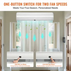 VEVOR 36" Commercial Indoor Air Curtain Super Power 2 Speeds 900CFM, Wall Mounted Air Curtains For Doors, Indoor Over Door Fan, White -Vevor GUEST f33aa356 31dd 4322 8919 2859270206e5