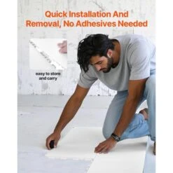 VEVOR Dryland Tiles For Hockey Floor Mat, 12 X 12 In 8 Pcs Interlocking Versatile Training Surface, Dance Floor Tiles, Hockey Training Equipment 12 VEVOR Dryland Tiles For Hockey Floor Mat, 12 X 12 In 8 Pcs Interlocking Versatile Training Surface, Dance Floor Tiles, Hockey Training Equipment -Vevor GUEST f3b931d4 c11b 48b0 8af8 2809fee37049
