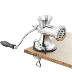 VEVOR Manual Meat Grinder, 304 Stainless Steel Hand Meat Grinder With Suction Cup + Steel Table Clamp, Meat Mincer Sausage Maker & 2 Cutting Plates -Vevor GUEST f6a42cfd 5281 4c77 97f6 e5604dda3164