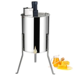 VEVOR Electric Honey Extractor, 4/8 Frames Honey Spinner Extractor, Stainless Steel Beekeeping Extraction, Apiary Centrifuge Equipment -Vevor GUEST f9bff892 629b 4a20 9f2c 919b4c71463b