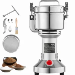 VEVOR 550g Electric Grain Mill Grinder, High Speed 2000W Commercial Spice Grinders, Stainless Steel Pulverizer Powder Machine -Vevor GUEST fded3e1d 900d 4b42 87e7 e5e3417d574b