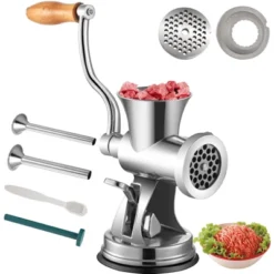 VEVOR Meat Grinder Manual 304 Stainless Steel Hand Operated Meat Grinder Multifunctional Crank Sausage Maker Coffee Powder Grinder -Vevor GUEST fe9f8e40 730d 4316 9107 4baede692a79