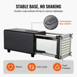 VEVOR Electric French Fry Cutter, Potato Slicer With 1/2-Inch And 3/8-Inch Stainless Steel Blades, Potato Cutter Chopper W/ Anti-slip Feet -Vevor GUEST fea4b2f2 1ae4 48b8 9f85 9b7412ad3443