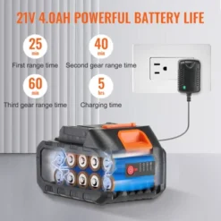 VEVOR Cordless Pressure Washer, 652-PSI 1.0 GPM Portable Power Cleaner, Handheld High-Pressure Car Washer Gun With 4.0Ah Battery, Charger, Black 12 VEVOR Cordless Pressure Washer, 652-PSI 1.0 GPM Portable Power Cleaner, Handheld High-Pressure Car Washer Gun With 4.0Ah Battery, Charger, Black -Vevor GUEST ff8c811c 2437 4640 9523 9d728028581e